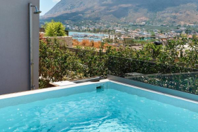 Thearia villa heated pool with idromassage
